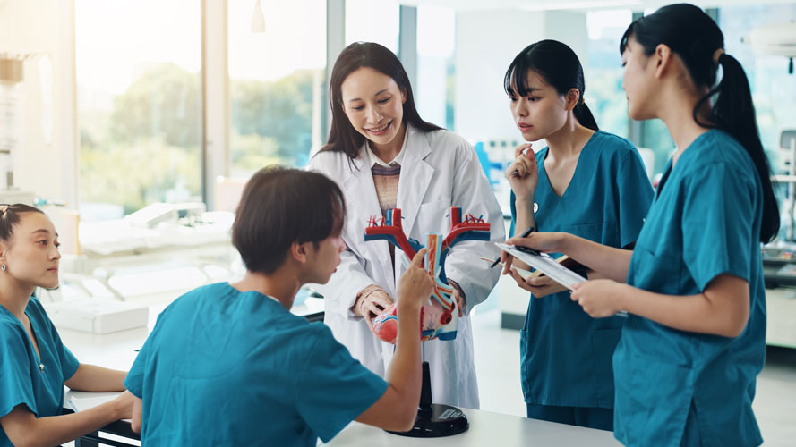 Medical Students Being Taught
