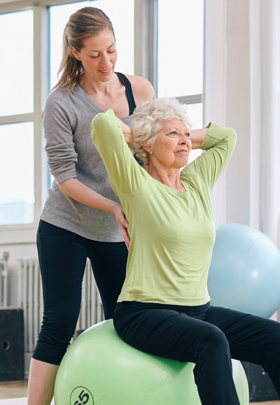Pilates class