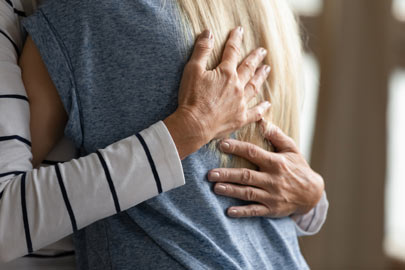 Women Hugging